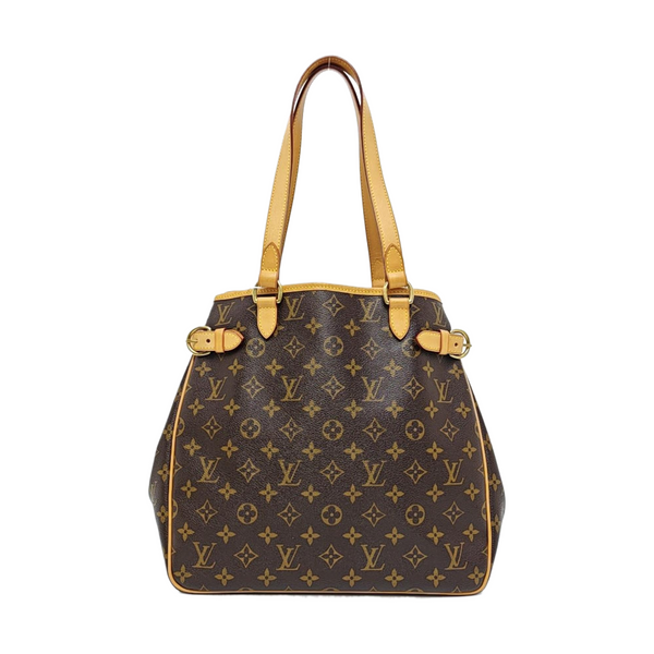 BATIGNOLLES MM Monogram Coated Canvas Brown
