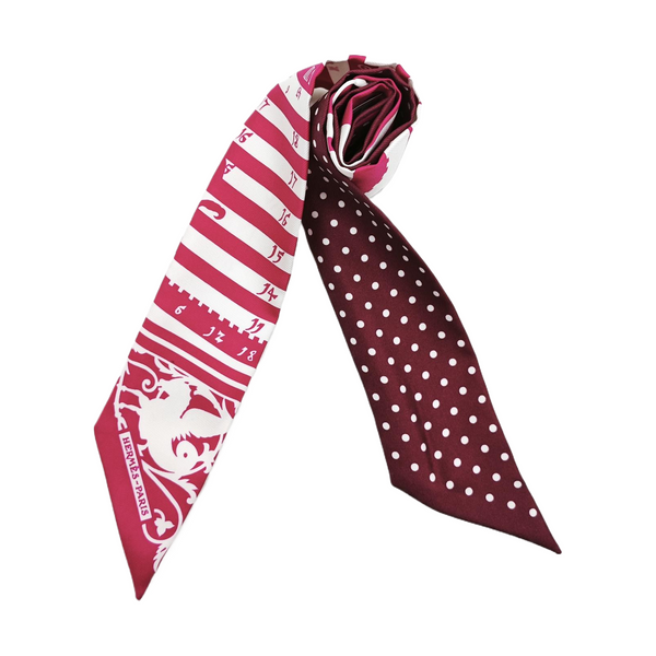 Mulberry Silk Silk Scarf Red
