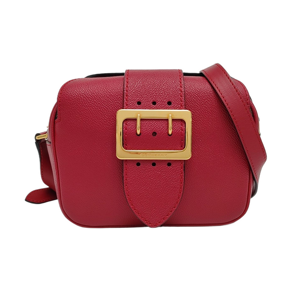 Buckle Calfskin Red