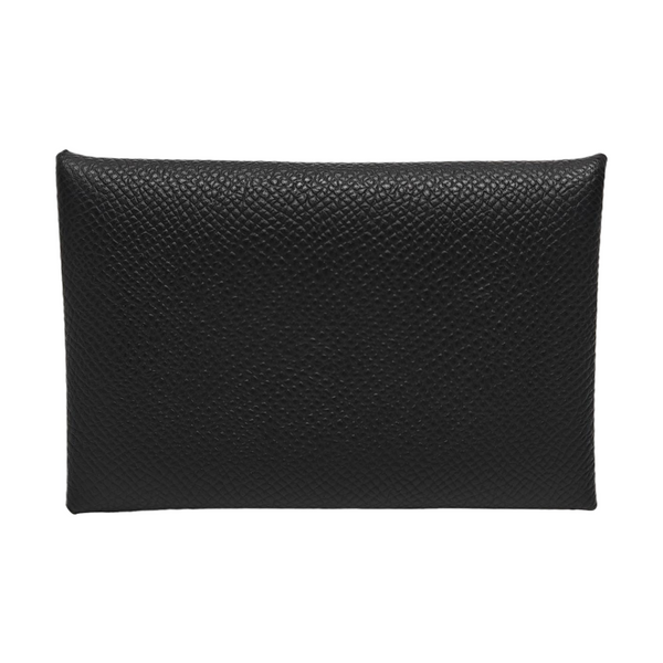 Calvi Epsom Black Card Holder