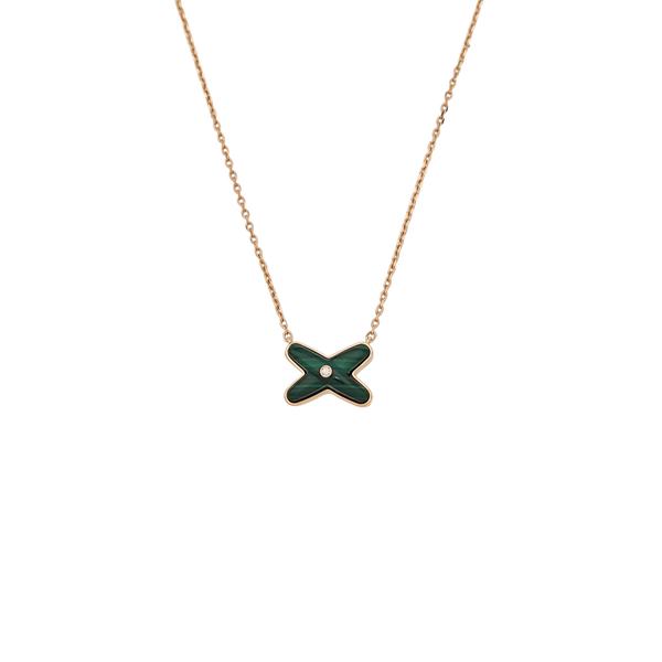 Jeux De Liens 18k Rose Gold Necklace