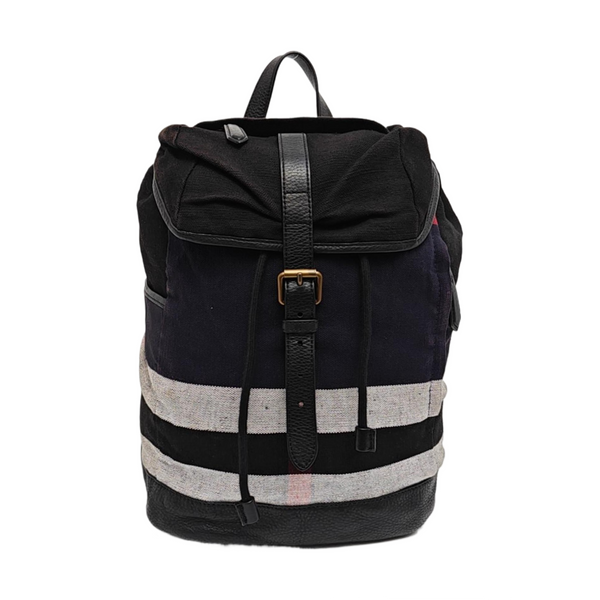 Fabric Backpack Blue