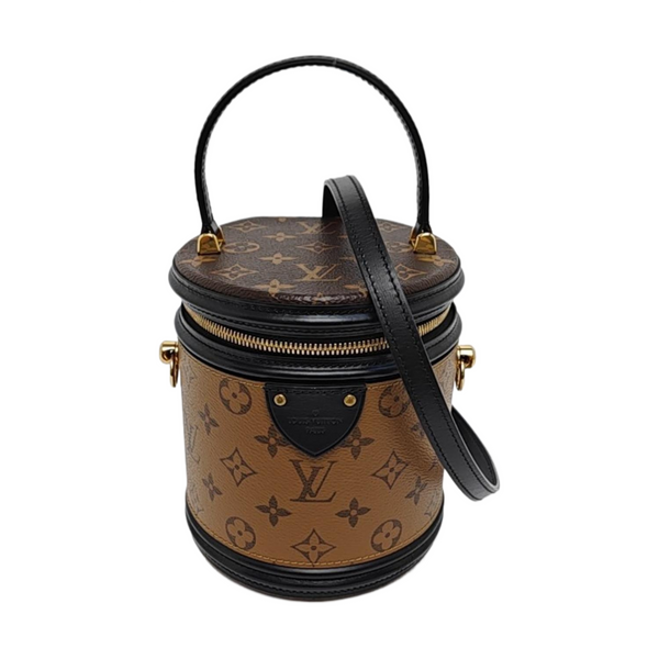 CANNES PM Monogram Coated Canvas Brown