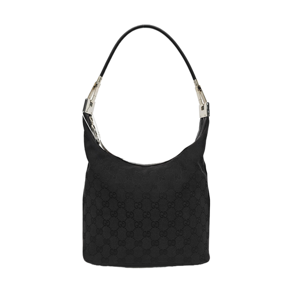 Monogram Canvas Top Handle Bag Black
