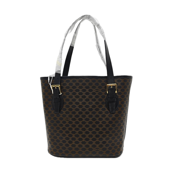 MACADAM Coated Canvas Black