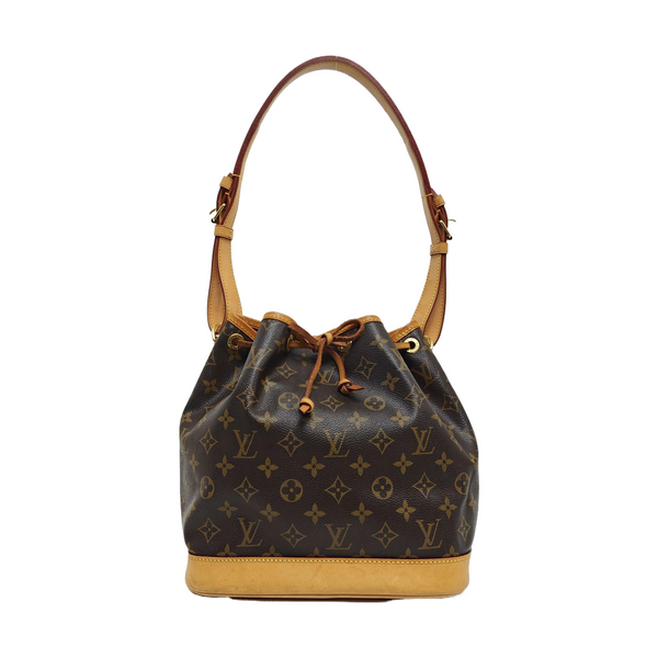 NOÉ MM Monogram Coated Canvas Brown