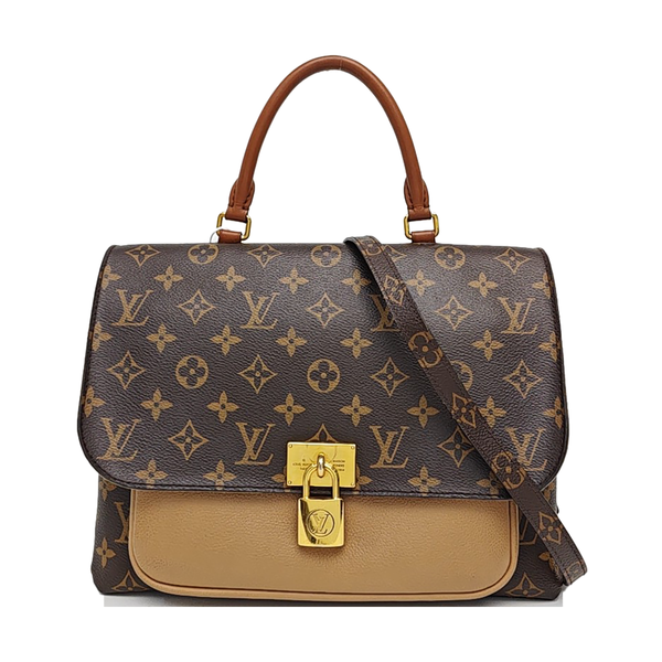 MARIGNAN Monogram Coated Canvas Brown