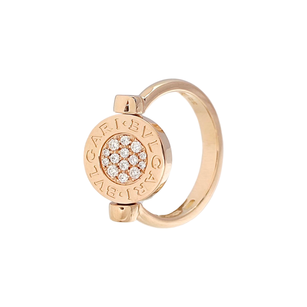 BVLGARI BVLGARI 18k Rose Gold Ring EU 49