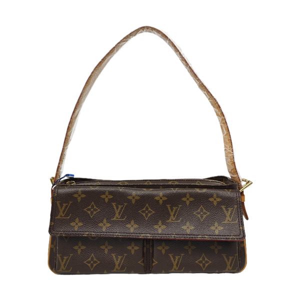 VIVA CITE Monogram Coated Canvas Brown