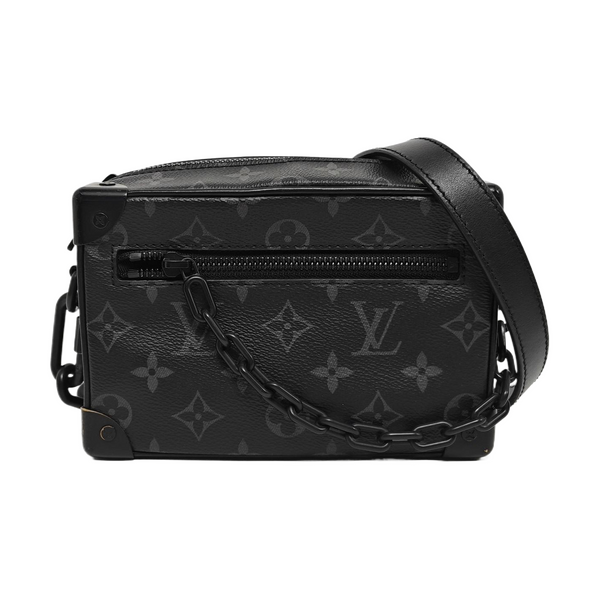 SOFT TRUNK Mini Monogram Coated Canvas Black