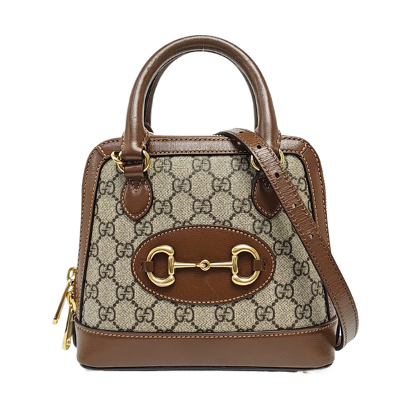 Horsebit 1955 Mini Coated Canvas Beige
