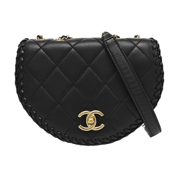 Quilted Lambskin Black