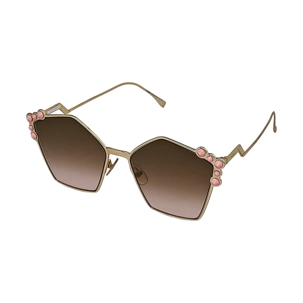 Metal Sunglasses Red