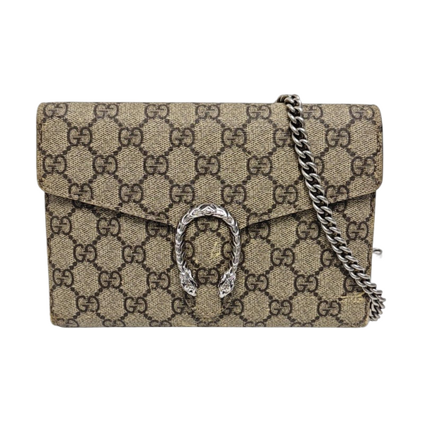 Dionysus Monogram Lona Revestida Beige
