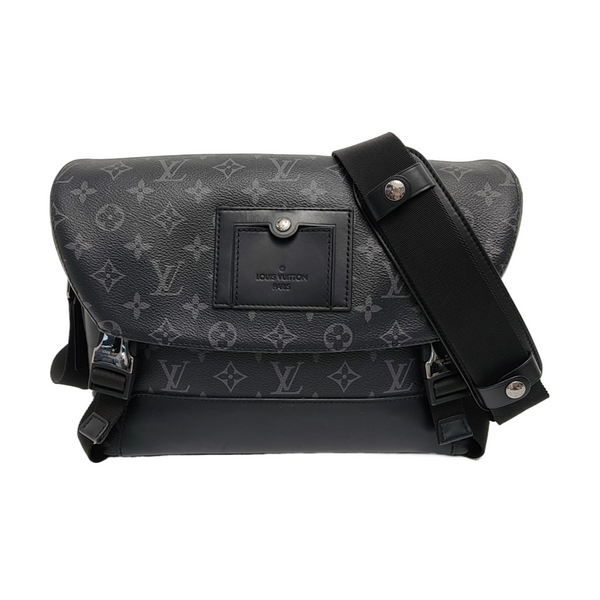 VOYAGER PM Monogram Coated Canvas Black
