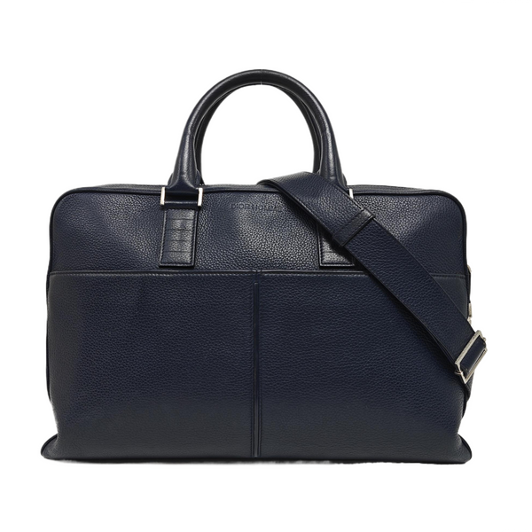 Calfskin Shoulder Bag Blue