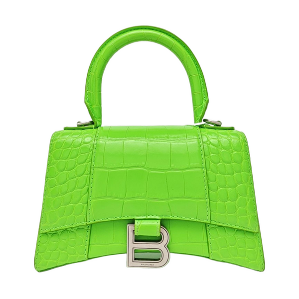 Hourglass XS Calfskin Green