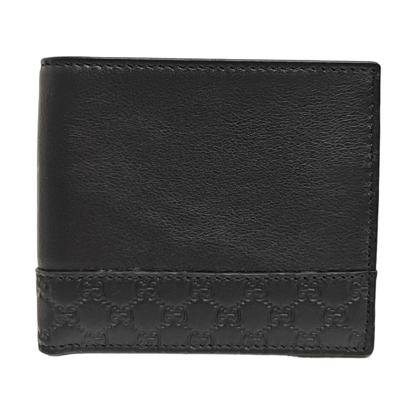 Monogram Calfskin Wallet Black