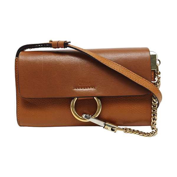 Faye Mini Calfskin Brown