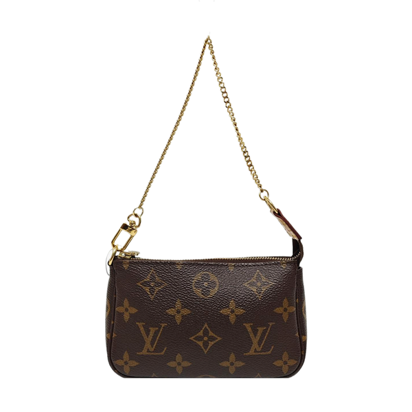 ACCESSOIRES Mini Monogram Coated Canvas Brown