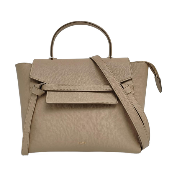 BELT Micro Calfskin Beige