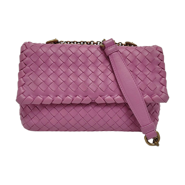Authenticated pre-owned Olimpia Lambskin Purple - Shoulder Bag at Looply