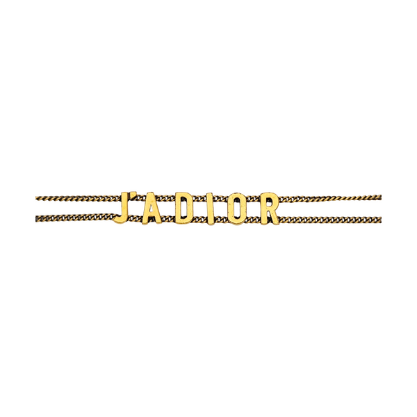 J'adior Metal Gold Necklace