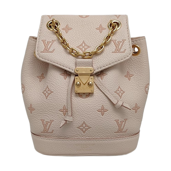 NOÉ Nano Monogram Calfskin Beige