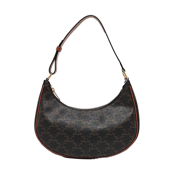 Authenticated pre-owned AVA Coated Canvas Brown - Top Handle Bag at Looply