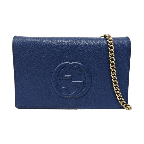 Soho Small Calfskin Blue