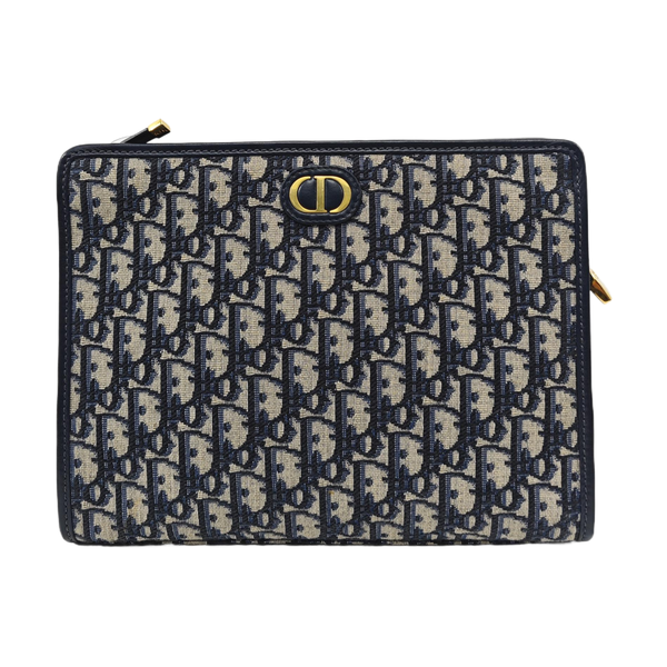 30 Montaigne Oblique Canvas Beige