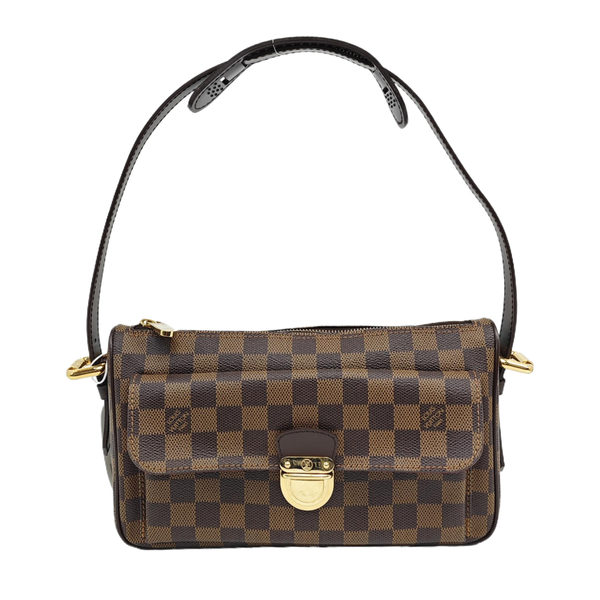 RAVELLO GM Damier Ebene Coated Canvas Brown