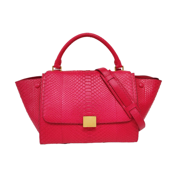 TRAPEZE Medium Python Pink