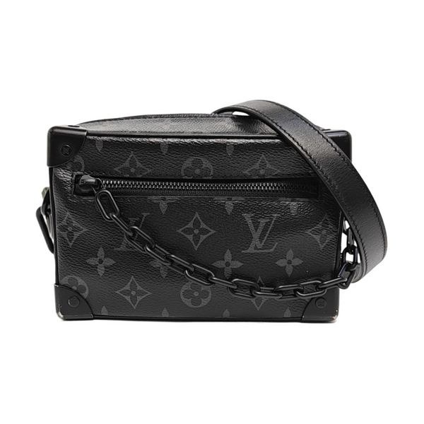 SOFT TRUNK Mini Monogram Coated Canvas Black
