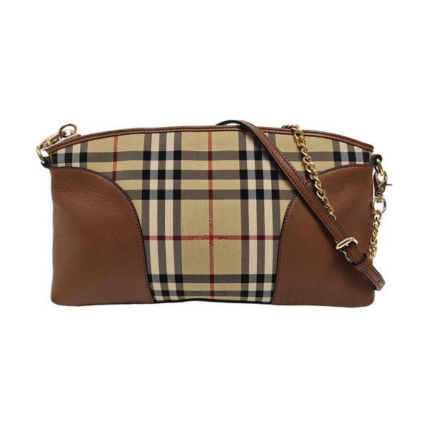 Canvas Shoulder Bag Brown