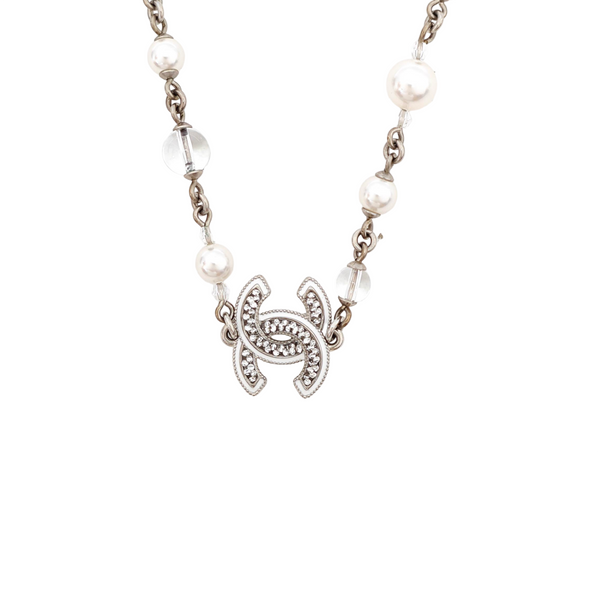 Metal White Necklace