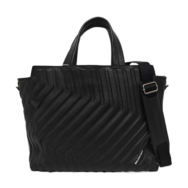 HAMPTON CARRY ALL Medium Calfskin Black