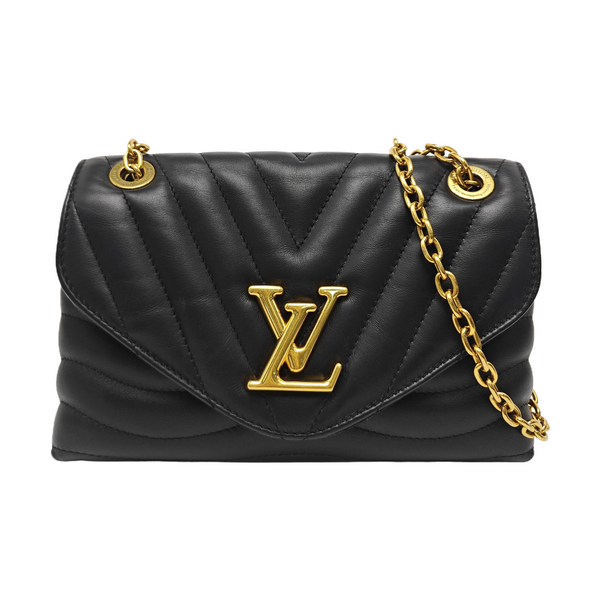 NEW WAVE Quilted Calfskin Black
