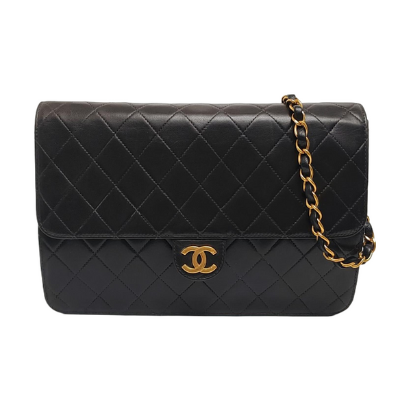 Quilted Lambskin Black