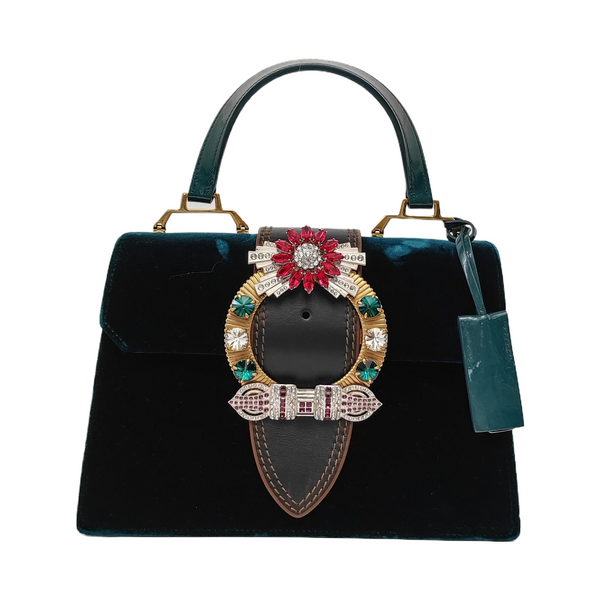 Miu Lady Velvet Green