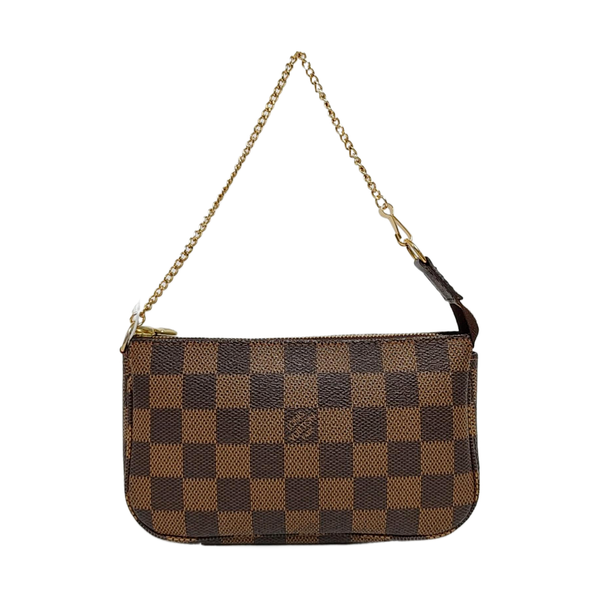 ACCESSOIRES MM Damier Ebene Coated Canvas Brown