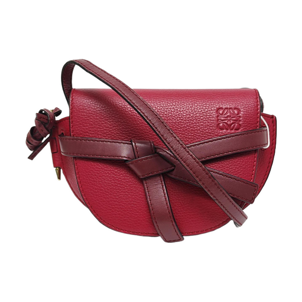 Gate Mini Calfskin Red