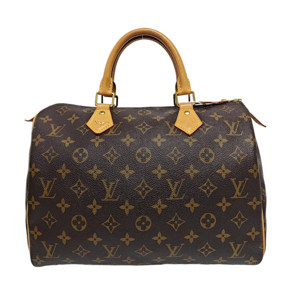 SPEEDY 30 Lona revestida Monogram marrón