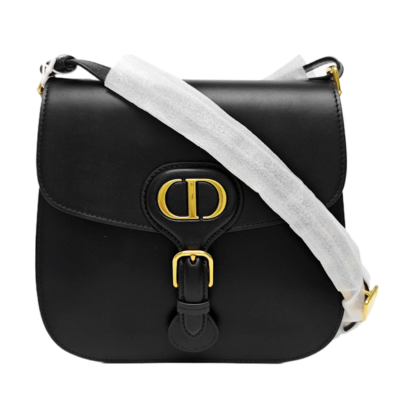 Bobby Medium Calfskin Black