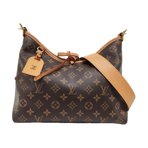 CARRYALL PM Monogram Coated Canvas Brown