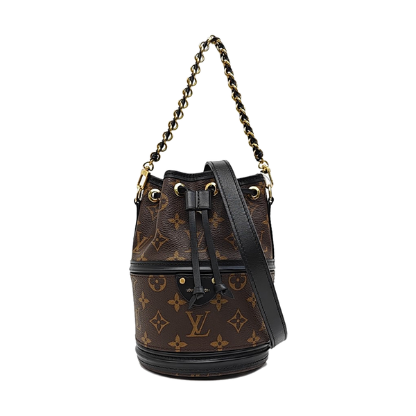 CANOÉ Monogram Coated Canvas Brown