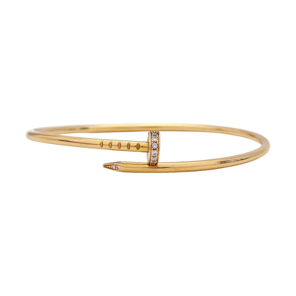 JUSTE UN CLOU 18k Rose Gold Bangle