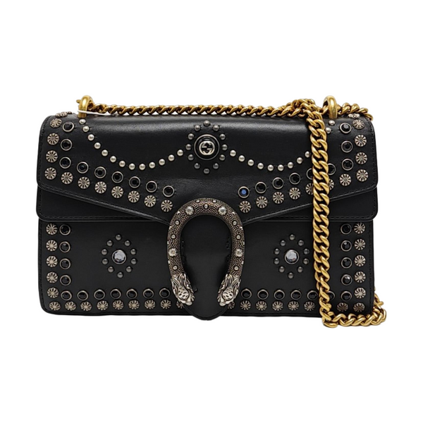 Dionysus Small Calfskin Black