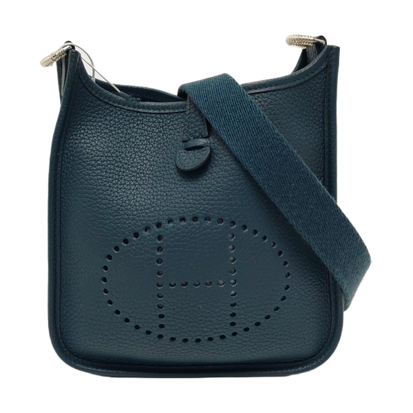 Authenticated pre-owned Evelyne 17 Clemence Green - Crossbody Bag at Looply