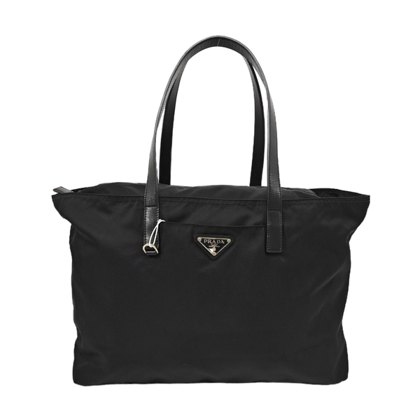 Nylon Tote Bag Black